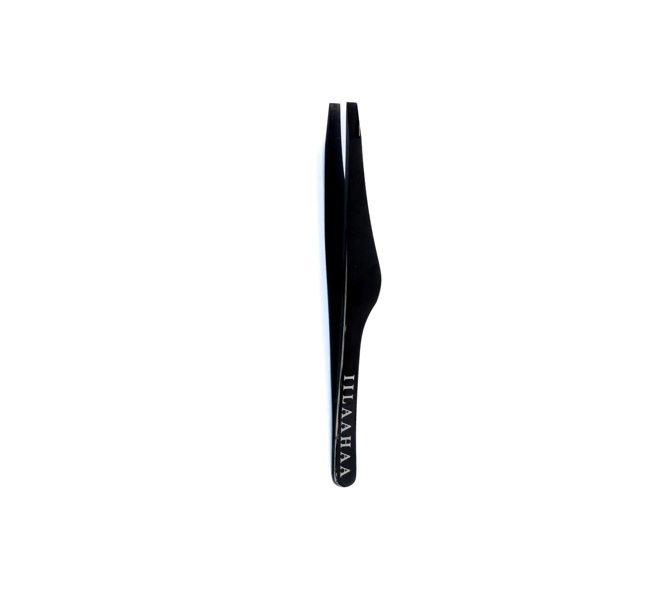 Iilaahaa Brow Tweezers, Extra Grip Flat Top